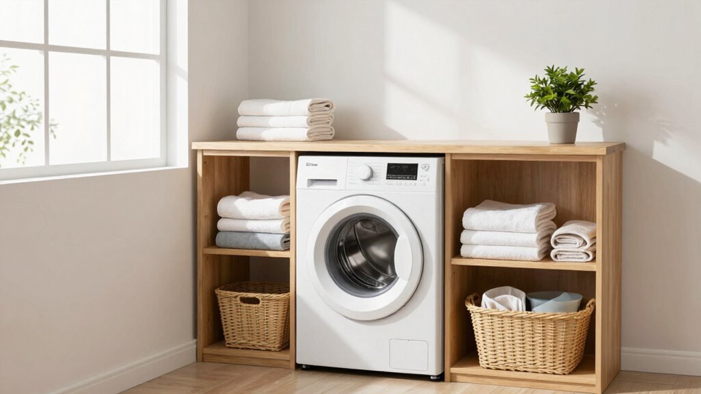 smart small laundry organization