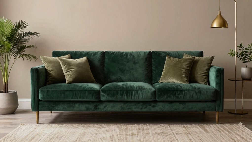 sophisticated green color pairing