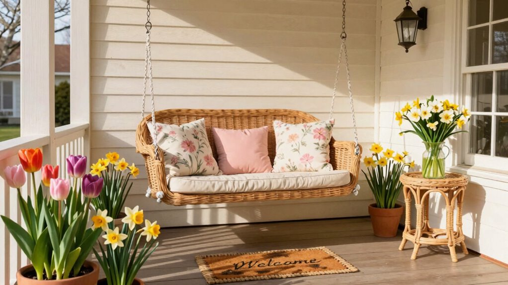 spring porch decorating ideas