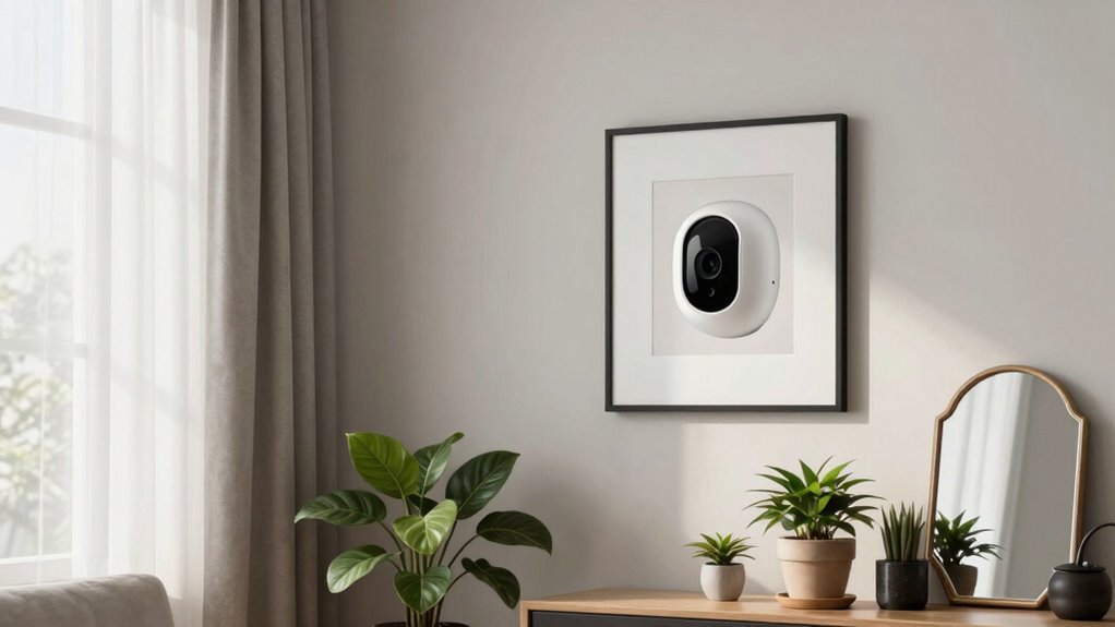 strategic discreet security device placement