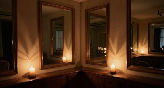 strategic mirror placement brightens rooms