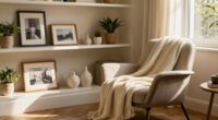 stylish clutter free personal touches