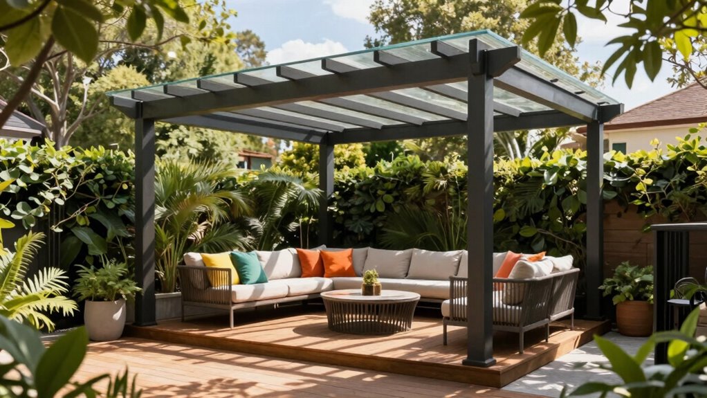 stylish outdoor space enhancements