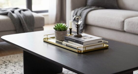 stylish yet functional decor
