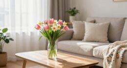 subtle spring home decor