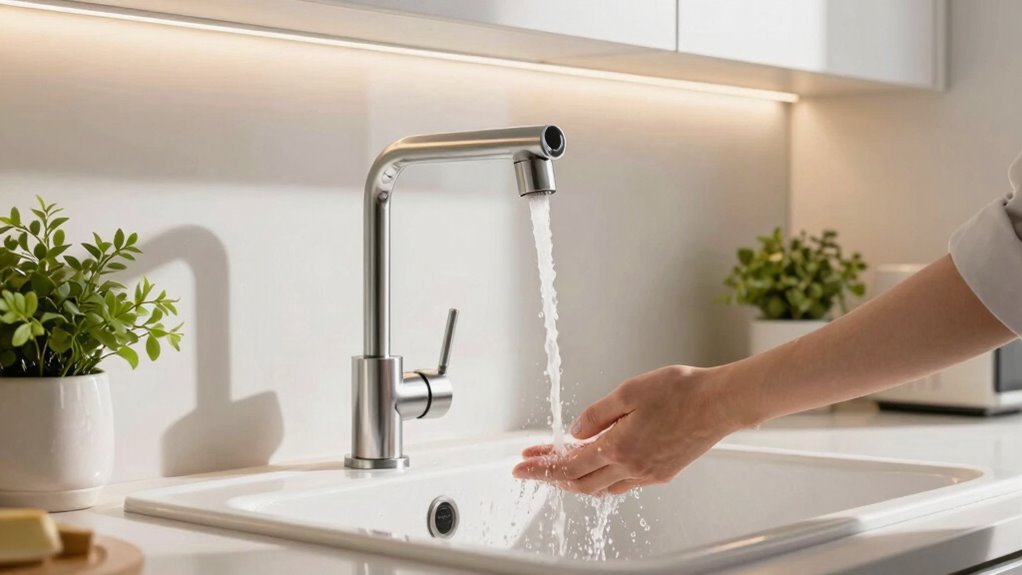 touchless faucets enhance hygiene
