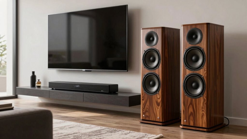 tower speakers enhance audio experience