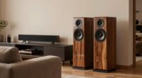 tower speakers enhance sound quality