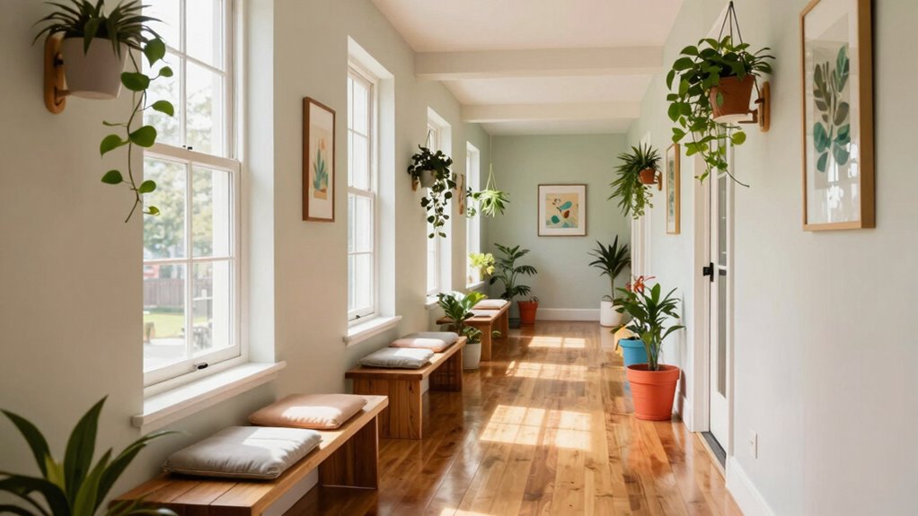 transform narrow hallway spaces creatively