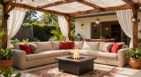 transforming a blank patio