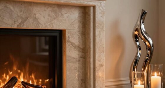 warm up interior materials