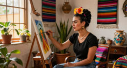Frida Kahlo at Home: 10 Photos of the Artist in Her Sanctuaries