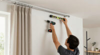 I’m Putting a Curtain Rod on My Entryway Wall (It’s a Smart Storage Trick!)