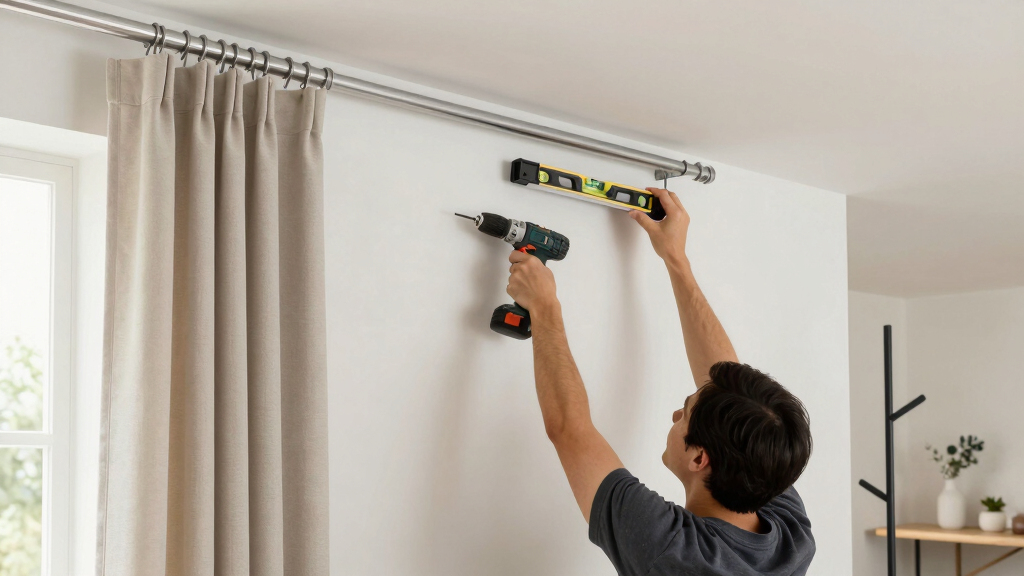 I’m Putting a Curtain Rod on My Entryway Wall (It’s a Smart Storage Trick!)