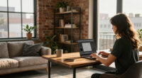 Inside a Couple’s 900-Square-Foot Los Angeles Loft That Functions as Both Office and Home