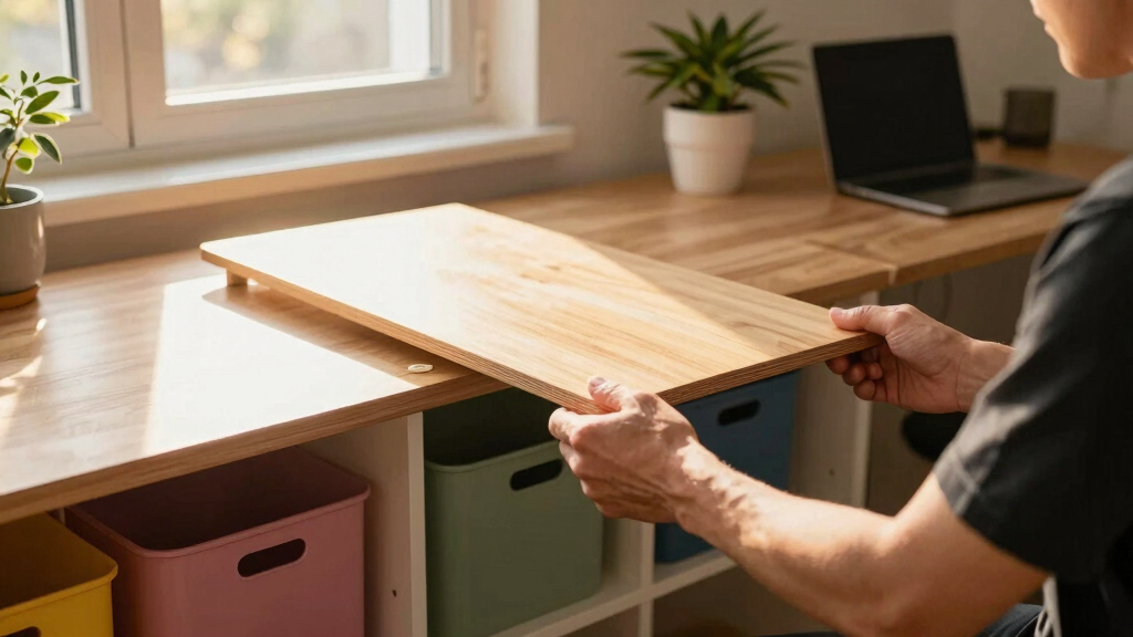 26 Brilliant Ways To Create Custom Desks With IKEA Finds