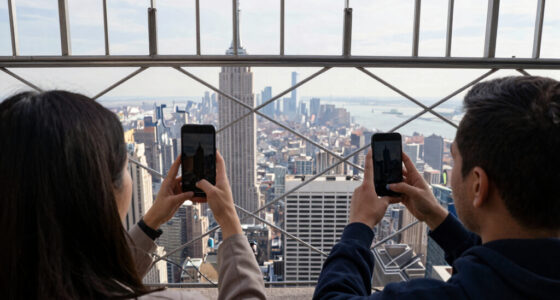 Couple On Empire State Building