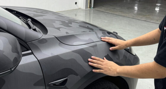 If You See Squiggly Camo on a Car, There’s Actually a Good Reason for It