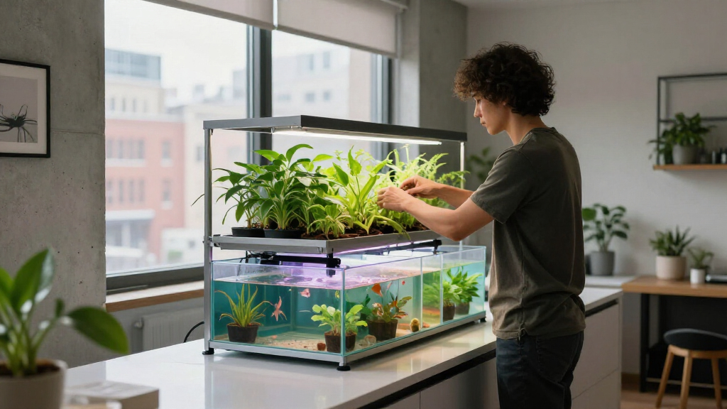 NYC Apartment Aquaponics