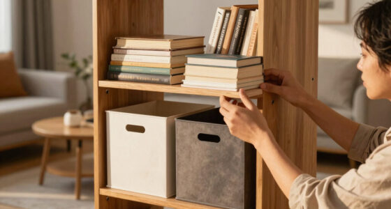 The $0 Storage-Doubling Trick To Try On Your Bookshelf