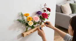 The Coolest New Way To Display Flowers Is On Your Walls