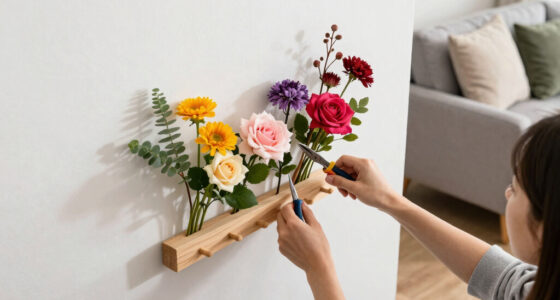 The Coolest New Way To Display Flowers Is On Your Walls