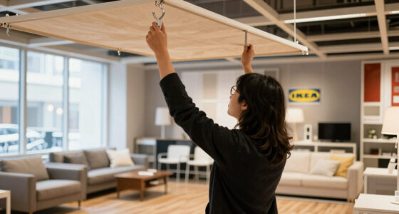 The IKEA Store Convinced Me To Hang Room Dividers From The Ceiling