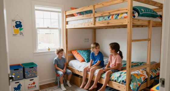 Three Kids Get the Only Bedroom in This 525-Square-Foot Apartment