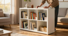 I Created A Pretty IKEA BILLY Hack That Seriously Cuts Clutter