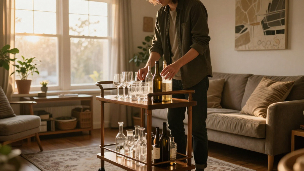 I Had A Pinterest-Famous Bar Cart. Here’s What I Just Replaced It With