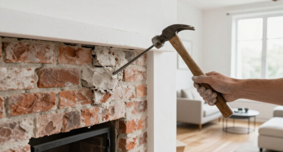 They Removed The Living Room’s Brick Fireplace — And They Don’t Regret It