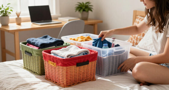 7 Best Dorm Room Organization Bins for 2026