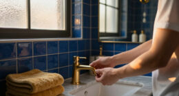 9 Best Blue And Gold Bathroom Decor In 2026