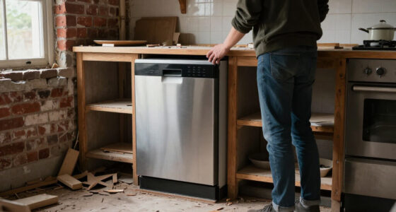 A Victorian Home's Entire Kitchen Was Demolished — Except For The Dishwasher