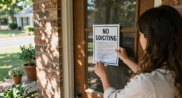 Can Solicitors Ignore A “No Soliciting” Sign On Your Home?