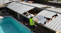 Part Of North Sydney Pool Roof Blows Off Just One Month After Opening - SMH.com.au