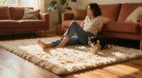 The "SO Soft" TikTok-Viral Rug That Instantly Made My Living Room Warm And Cozy