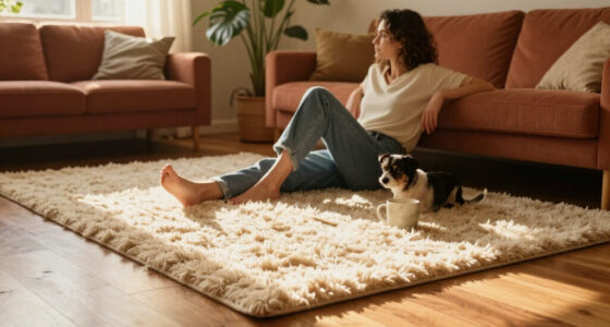 The "SO Soft" TikTok-Viral Rug That Instantly Made My Living Room Warm And Cozy