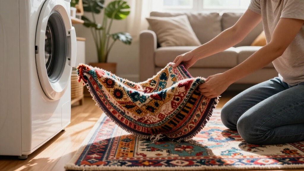 These New Anthropologie Rugs Look Like Heirlooms — But You Can Toss Them In The Wash