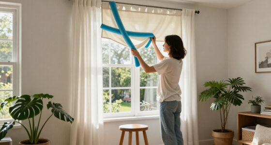 Ditch Boring Windows: A Unique Way To Decorate Them With Dollar Tree Pool Noodles