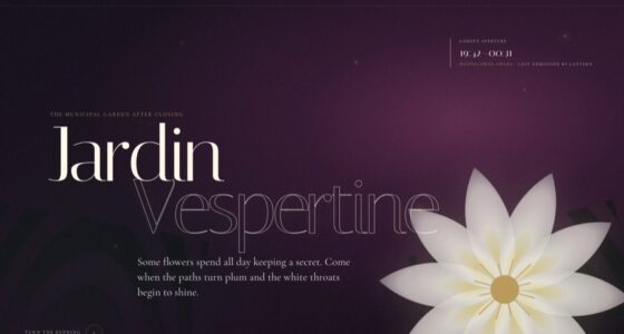 Jardin Vespertine — The Night-Blooming Garden (FABLE/175)