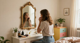 Five Below’s New Mirrors Include A Gilded Vanity For Tiny Bedrooms