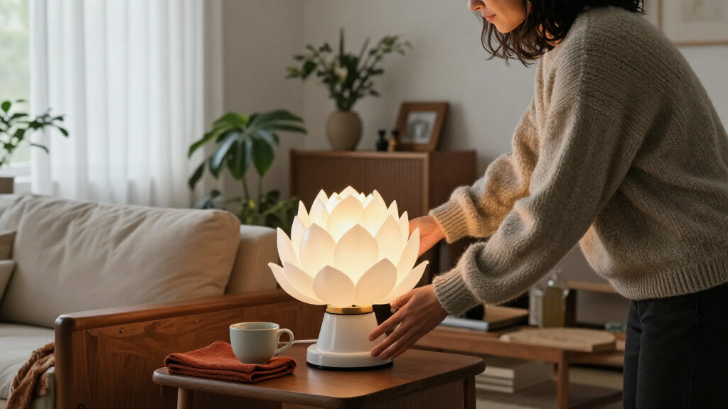 Gubi Revives Carlo Nason’s Cult-Favorite Lotus Table Lamp
